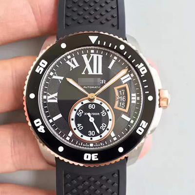 CALIBRE DE DIVER W7100056 42MM JF FACTORY BLACK DIAL